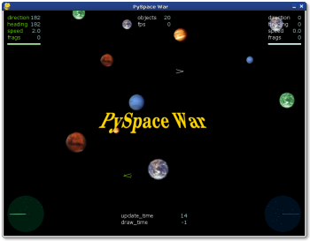 PySpace War screenshot